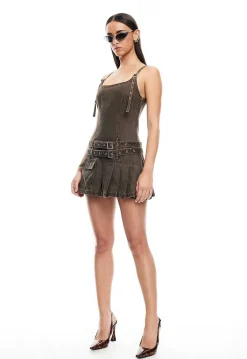 Biker Mini Dress