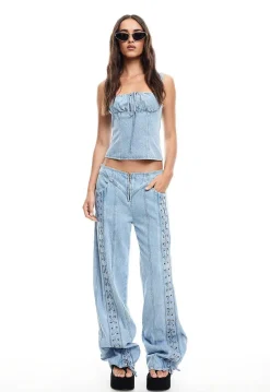 Daydream Tie Up Jeans