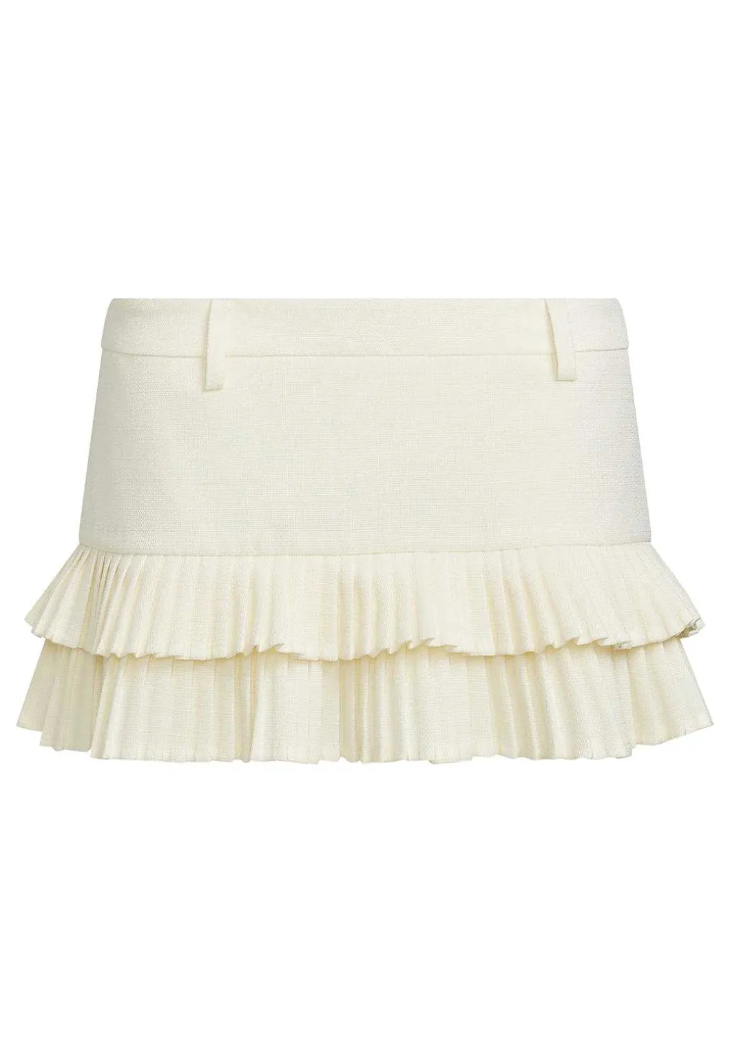 Double Ruffle Mini Skort