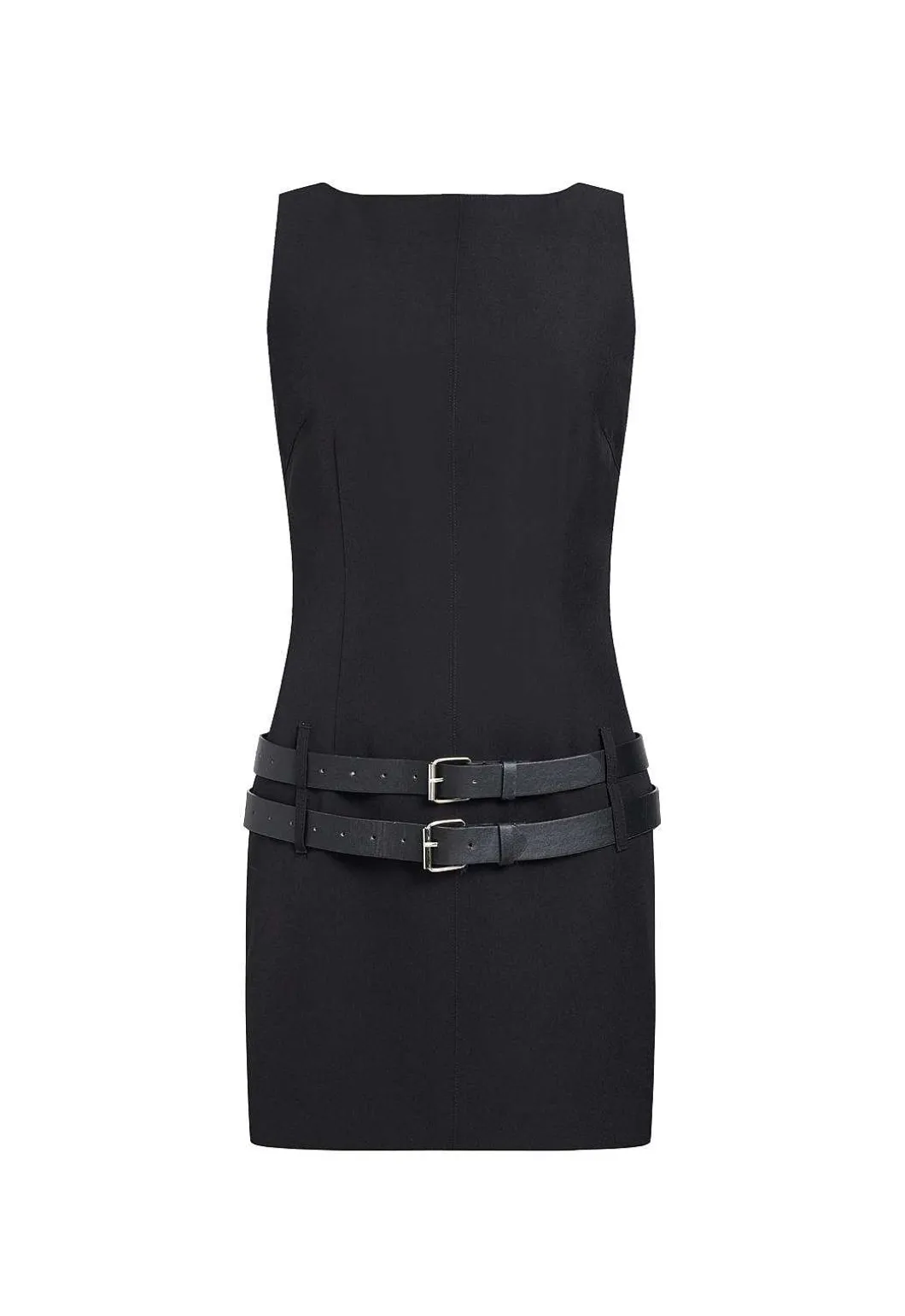 Ethereal Buckle Mini Dress