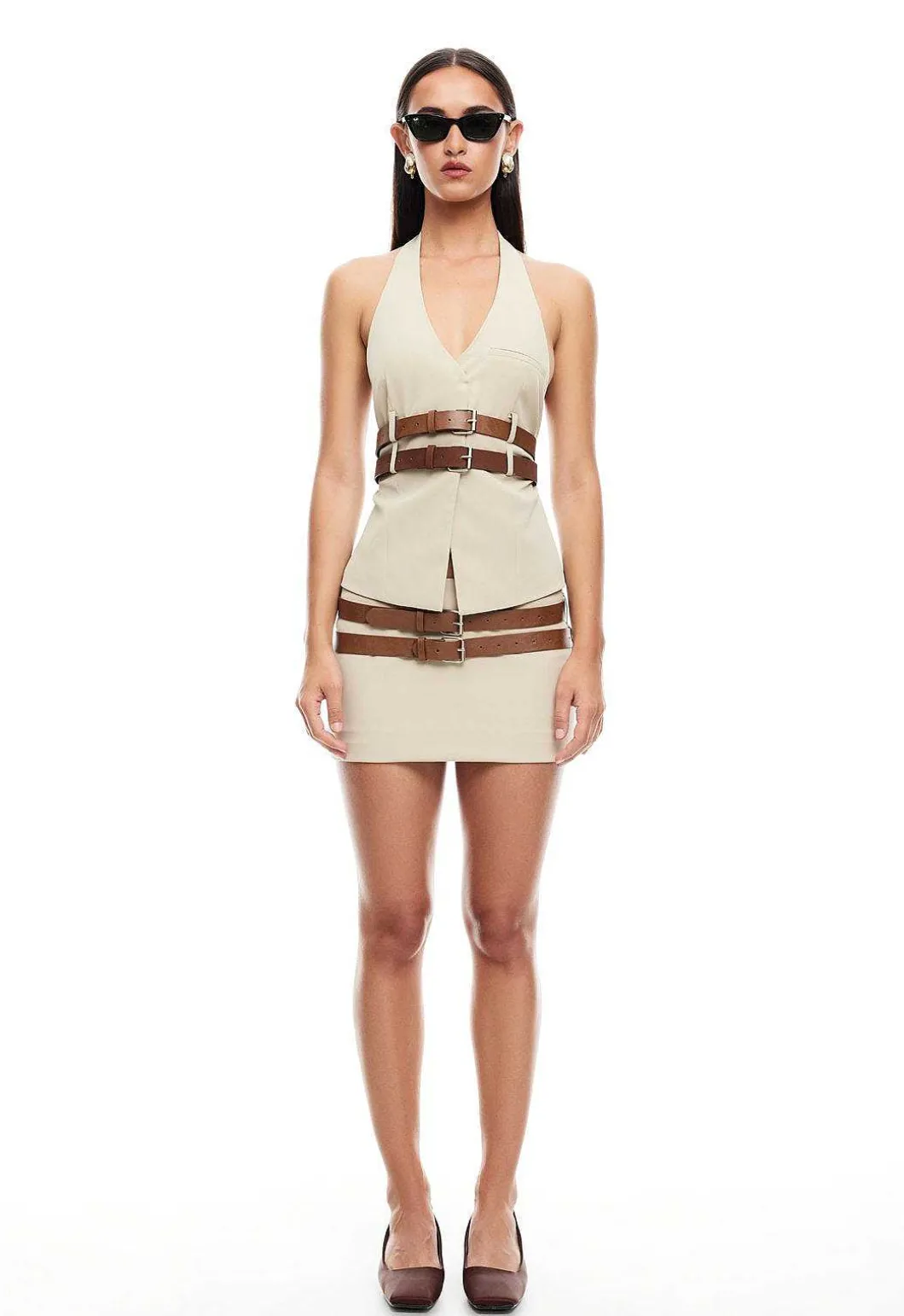 Ethereal Buckle Skirt