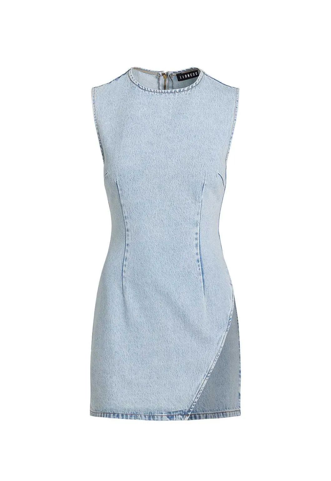 Sculpted Denim Mini