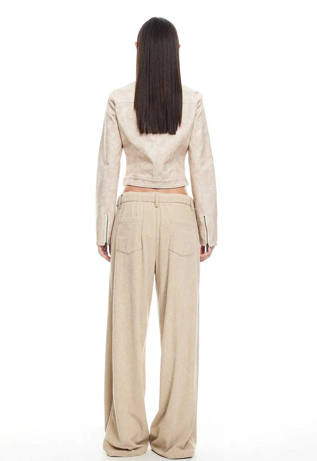 Slouched Tie Up Pant