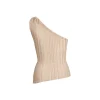 Unveiling One Shoulder Top
